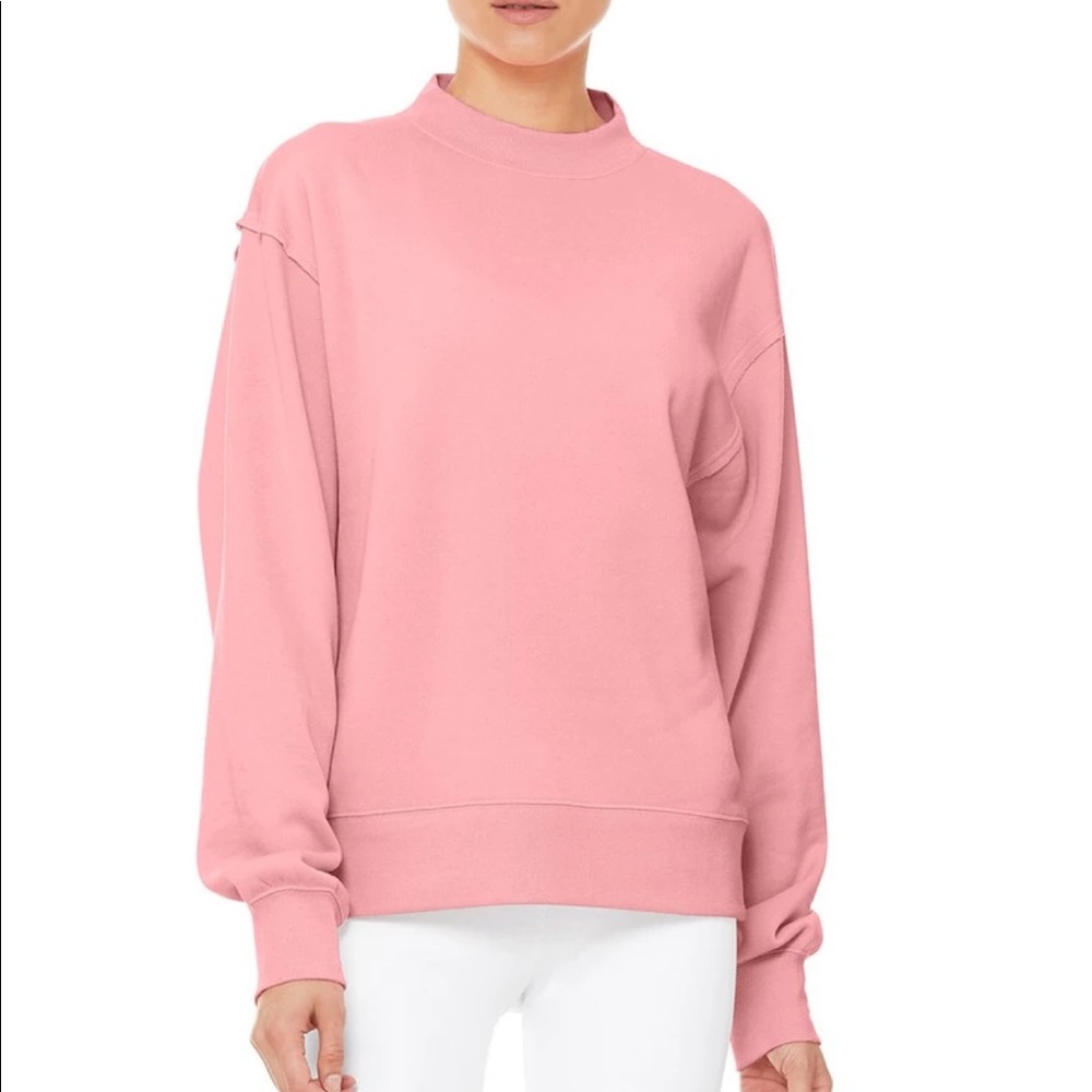 All yoga purple freestyle sweatshirt